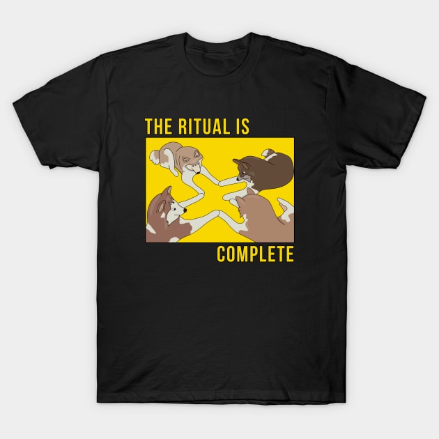 The Ritual is Complete T-Shirt by DiegoCarvalho